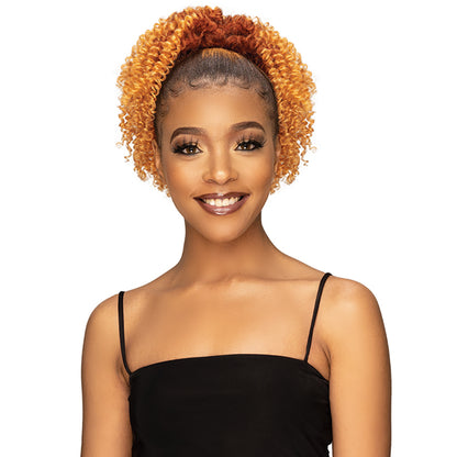 3 Pack, Jan- REMY ILLUSION PONY COILY Tangerine