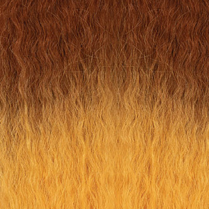 3 Pack, Jan- REMY ILLUSION PONY COILY Tangerine