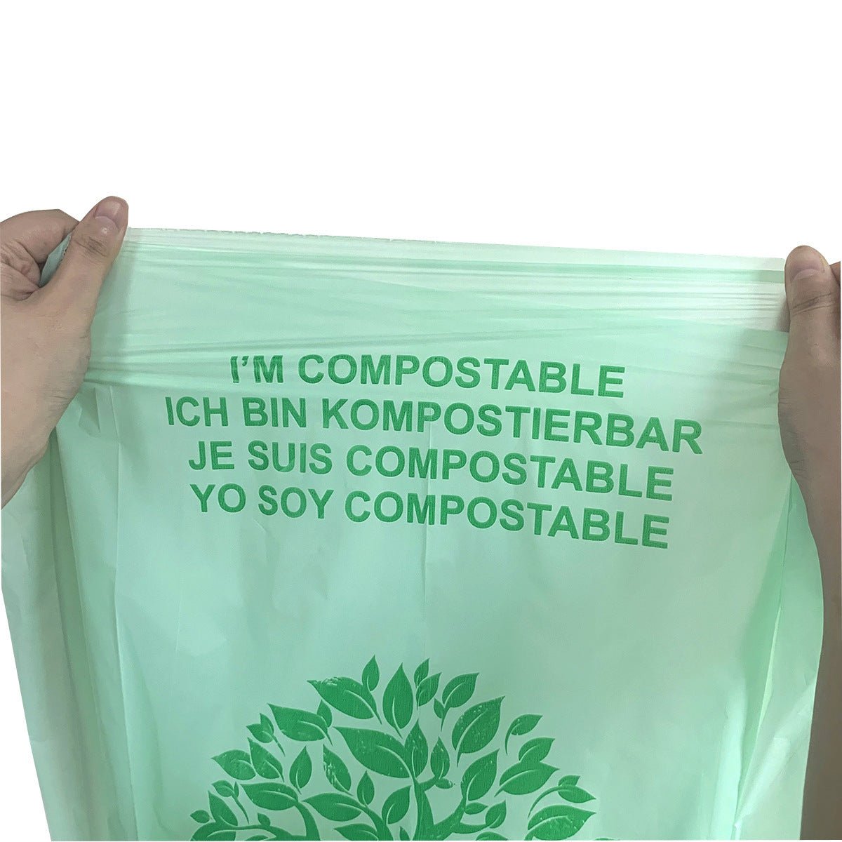 Kitchen Biodegradable Compostable Trash Bags 10L 2.2Gallon 50 Counts - Weshop876