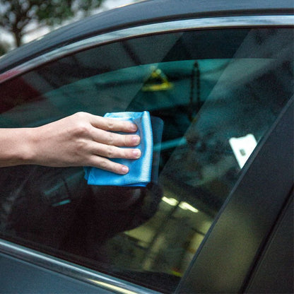 6-Piece Multicolor Microfiber Glass Cleaning Cloth