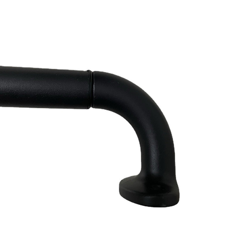 Extendable Curtain Rods Black 24" - 48"/84" - Weshop876