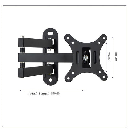 TV Wall Mount, Bracket for Most 10 - 26 inch Monitor and TV up to 26lbs - Weshop876