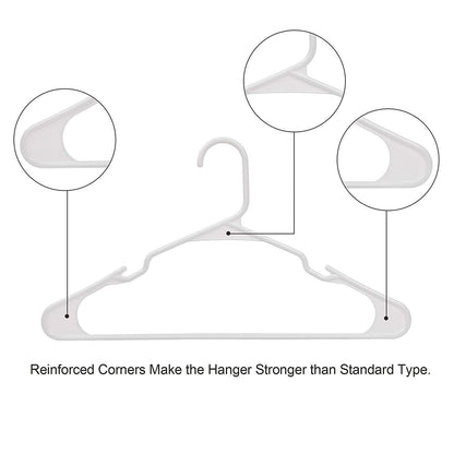 Plastic Clothes Hangers 20 Pack - Weshop876