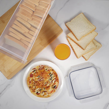 Plastic Bread Container, BPA Free, Food Grade - Weshop876