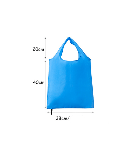 Reusable - Foldable - Washable - Grocery - Bags - Colorful 10PCS/Pack, Polyester Fabric - Weshop876