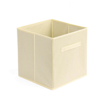 Collapsible Fabric Storage Cubes Organizer with Handles, pack of 6 - Weshop876