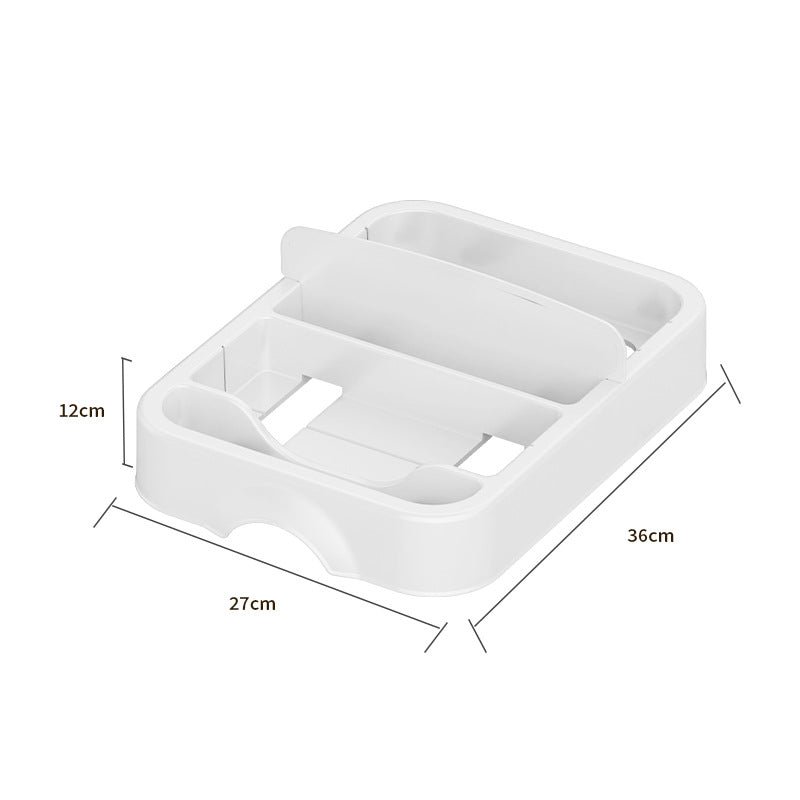 Adjustable Food Container Lid Organizer for Kitchen Cabinet Storage - Weshop876