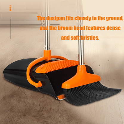 Upgrade Broom and Dustpan Set - Weshop876