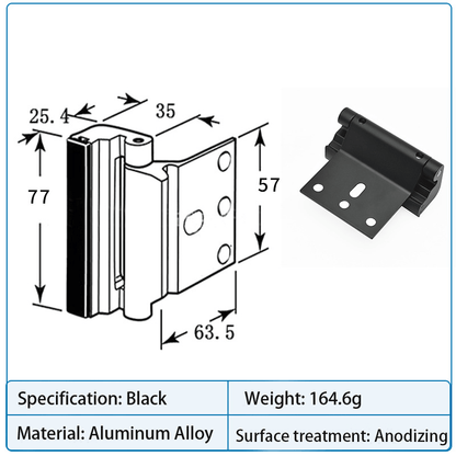 Security Door Reinforcement Lock - Weshop876