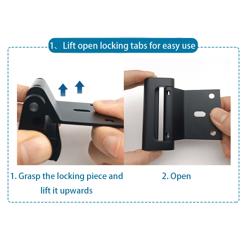 Security Door Reinforcement Lock - Weshop876