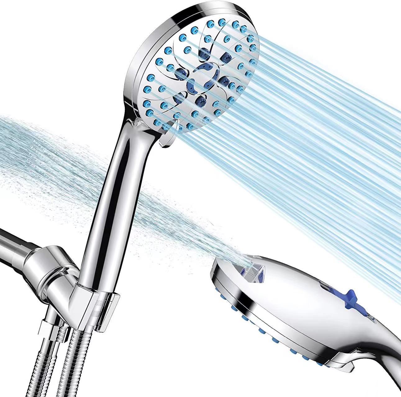 High Pressure 8 - mode Handheld Shower Head - Weshop876