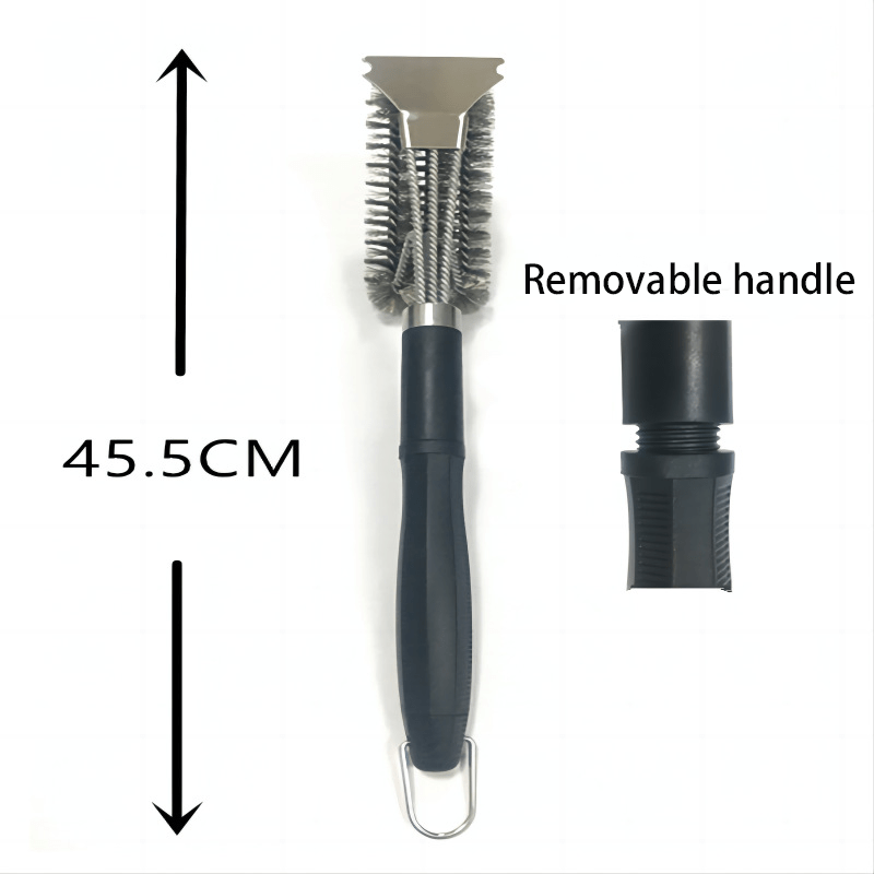 Grill Brush with Handle - Weshop876