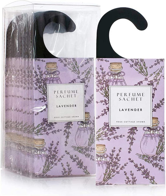 12 Packs Lavender Hanging Closet Deodorizer - Weshop876